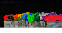 Desktop Screenshot of classicscreenprint.com